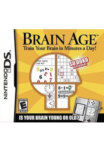 Brain Age Train Your Brain in Minutes a Day!/DS