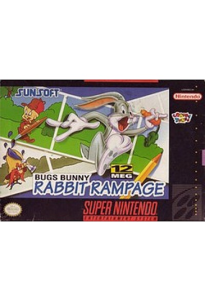 Bugs Bunny Rabbit Rampage/SNES