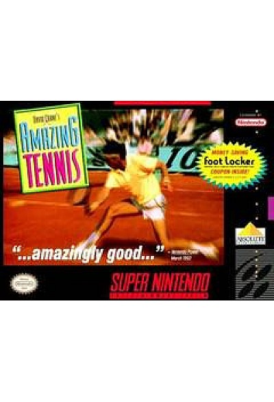 David Crane's Amazing Tennis/SNES