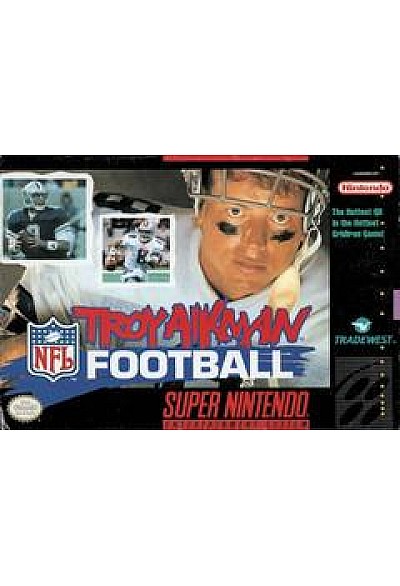 Troy Aikman NFL Football/SNES