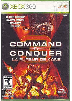 Command And Conquer 3 Kane's Wrath (Francais Seulement) / Xbox 360