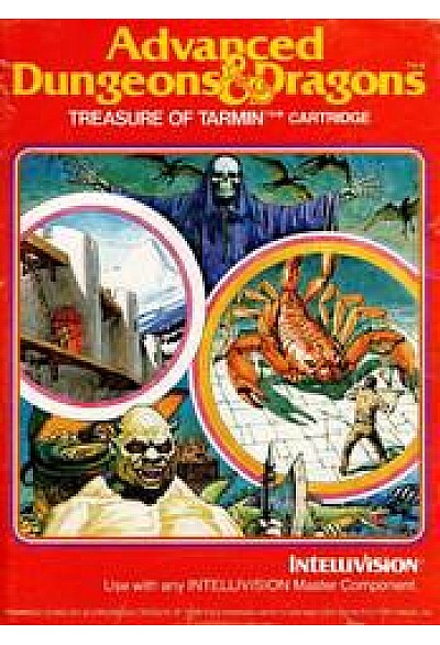 Advanced Dungeons And Dragons Treasure Of Tarmin/Intellivision