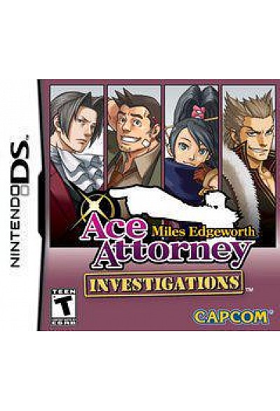 Ace Attorney Investigations Miles Edgeworth/DS