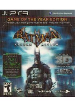 Batman Arkham Asylum Game Of The Year Edition/PS3