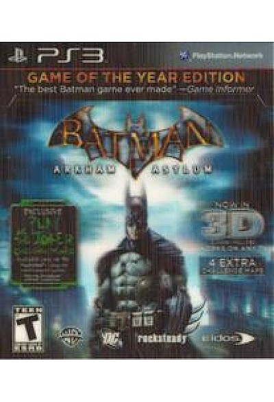 Batman Arkham Asylum Game Of The Year Edition/PS3