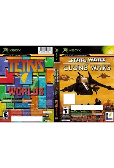 Star Wars The Clone Wars - Tetris Worlds Combo Pack/Xbox