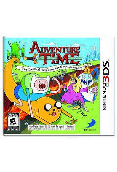 Adventure Time Hey Ice King! Why'd You Steal Our Garbage?/3DS