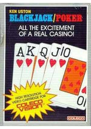 Ken Uston Black Jack And Poker/Colecovision