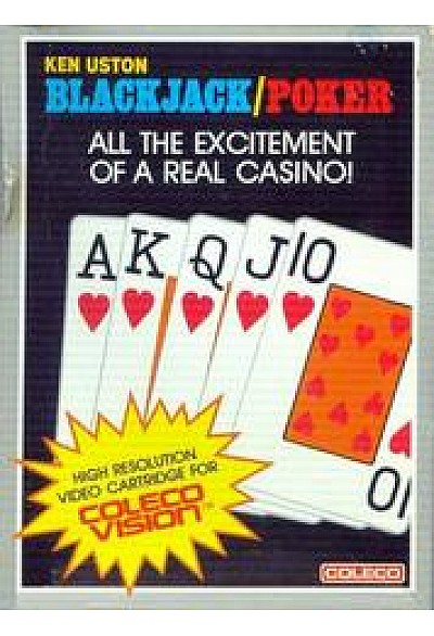 Ken Uston Black Jack And Poker/Colecovision