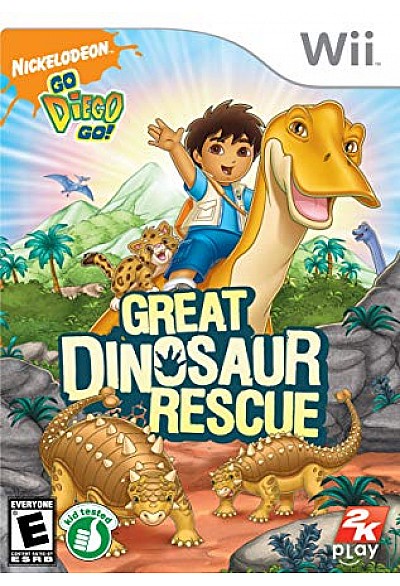 Go, Diego, Go! Great Dinosaur Rescue / Wii