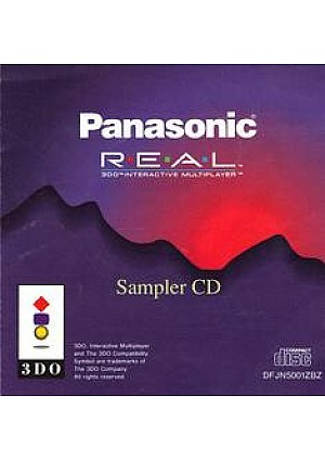 Panasonic Real 3DO Ineractive Multiplayer Sampler CD/3DO