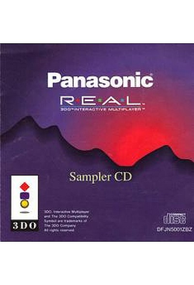 Panasonic Real 3DO Ineractive Multiplayer Sampler CD/3DO