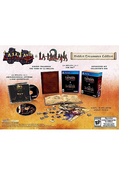 LA-MULANA 1 & 2 Hidden Treasures Edition/PS4