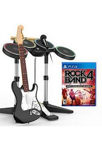 Rock Band 4 Band In A Box Bundle (Ensemble Complet) / PS4