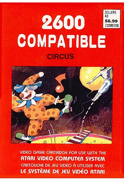 Circus (Zellers Version) / Atari 2600