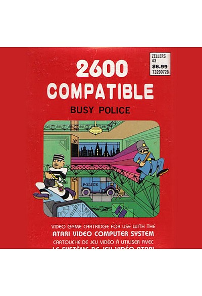 Busy Police (Zellers Version) / Atari 2600