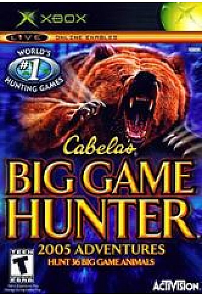 Cabela's Big Game Hunter 2005 Adventures/Xbox