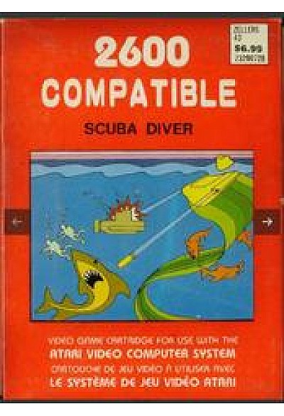 Scuba Diver (Zellers Version) / Atari 2600