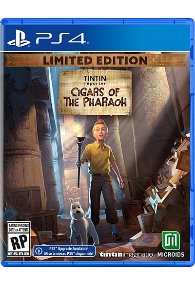 Tintin Reporter Cigars Of The Pharaoh Limited Edition/PS4