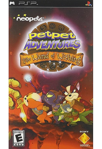 Neopets Petpet Adventures The Wand Of Wishing/PSP