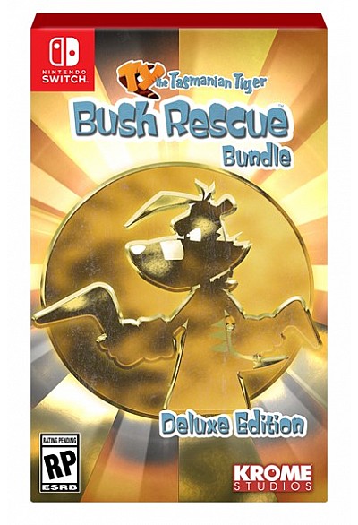 TY The Tasmanian Tiger HD Bush Rescue Bundle Deluxe Edition/Switch