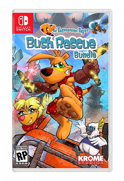 TY The Tasmanian Tiger HD Bush Rescue Bundle/Switch