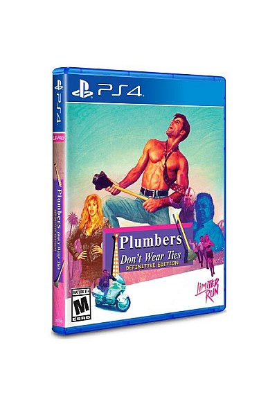 Plumbers Don't Wear Ties Definitive Edition Limited Run Games #527 / PS4