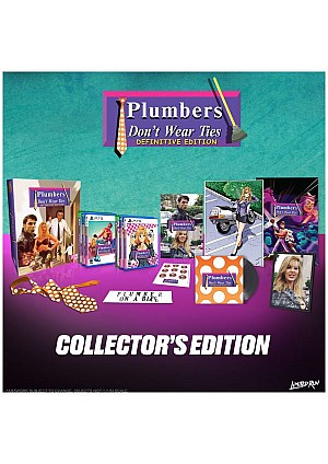 Plumbers Don't Wear Ties Definitive Edition Collector's Edition Limited Run Games #527 / PS4