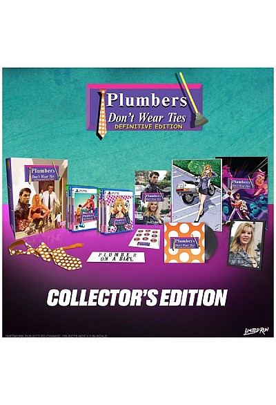 Plumbers Don't Wear Ties Definitive Edition Collector's Edition Limited Run Games #527 / PS4