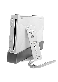 Console Wii Retrocompatible GameCube Modèle RVL-001 - Blanche