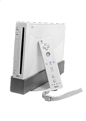 Console Wii Retrocompatible GameCube Modèle RVL-001 - Blanche