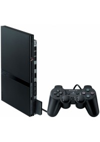 Console Playstation 2 / PS2 Slim - Noire