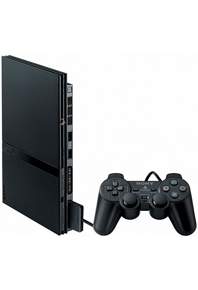 Console Playstation 2 / PS2 Slim - Noire