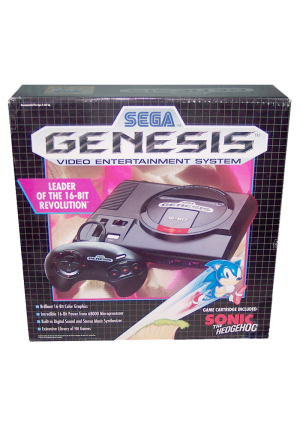 Console Sega Genesis Modèle 1 - Sonic The Hedgehog Bundle