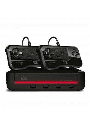 Console Evercade VS Par Blaze Entertainment Édition Limitée - Noir Founder's Edition