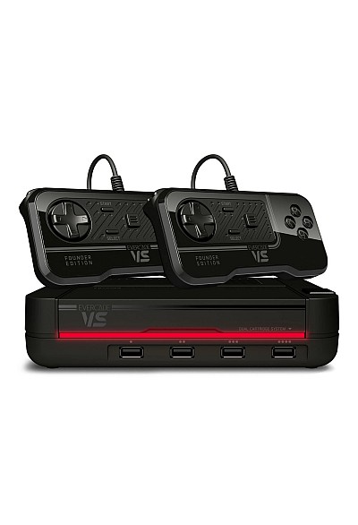 Console Evercade VS Par Blaze Entertainment Édition Limitée - Noir Founder's Edition