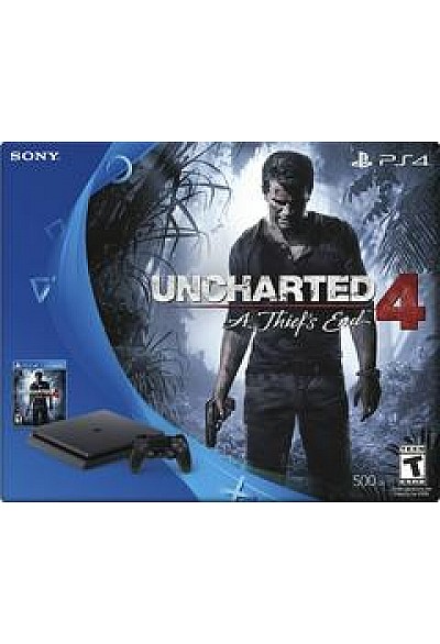 Console PS4 / Playstation 4 500 GB - Uncharted 4 A Thief's End Bundle