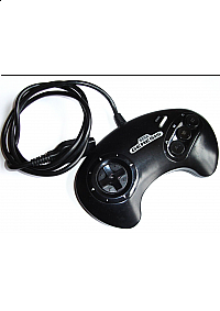 Manette 3 Boutons Pour Sega Genesis Officielle Sega - Noire