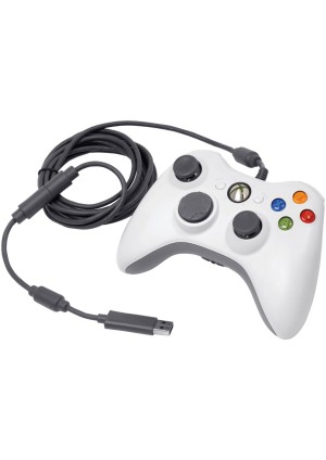 Manette Avec Fil Pour Xbox 360 Officielle Microsoft - Noire