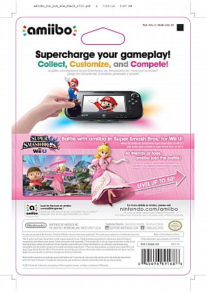 Figurine Amiibo Super Smash Bros - Peach