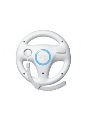 Volant Pour Wiimote Officiel Nintendo - Blanc