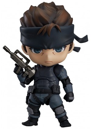 Figurine Nendoroid #447 Metal Gear Solid Par Good Smile Company  - Solid Snake 5 CM