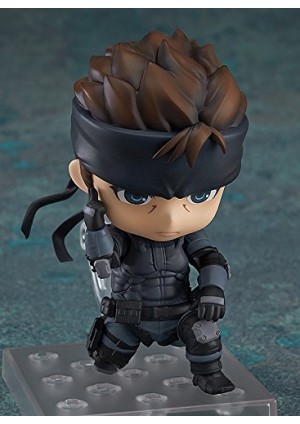 Figurine Nendoroid #447 Metal Gear Solid Par Good Smile Company  - Solid Snake 5 CM