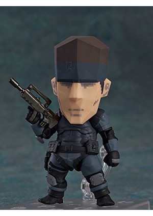 Figurine Nendoroid #447 Metal Gear Solid Par Good Smile Company  - Solid Snake 5 CM