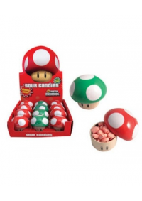 Bonbon Super Mario Boite Champignon Sur Saveur Pomme Ou Cerise