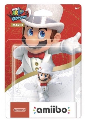 Figurine Amiibo Mario Odyssey - Mario Wedding Outfit