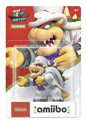 Figurine Amiibo Mario Odyssey - Bowser Wedding Outfit