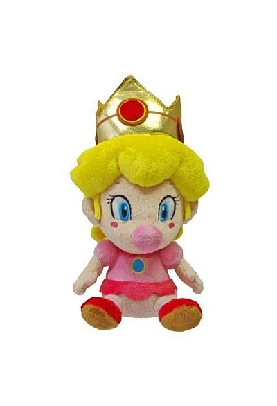 Toutou Super Mario Par Sanei - Baby Peach 15 CM