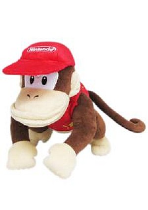 Toutou Donkey Kong Par Sanei - Diddy Kong 18 CM