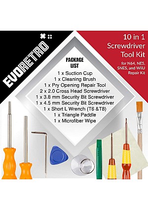 Ensemble de Tournevis et d'Outils EVORETRO